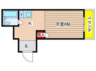 エスカ－ラ植田の物件間取画像